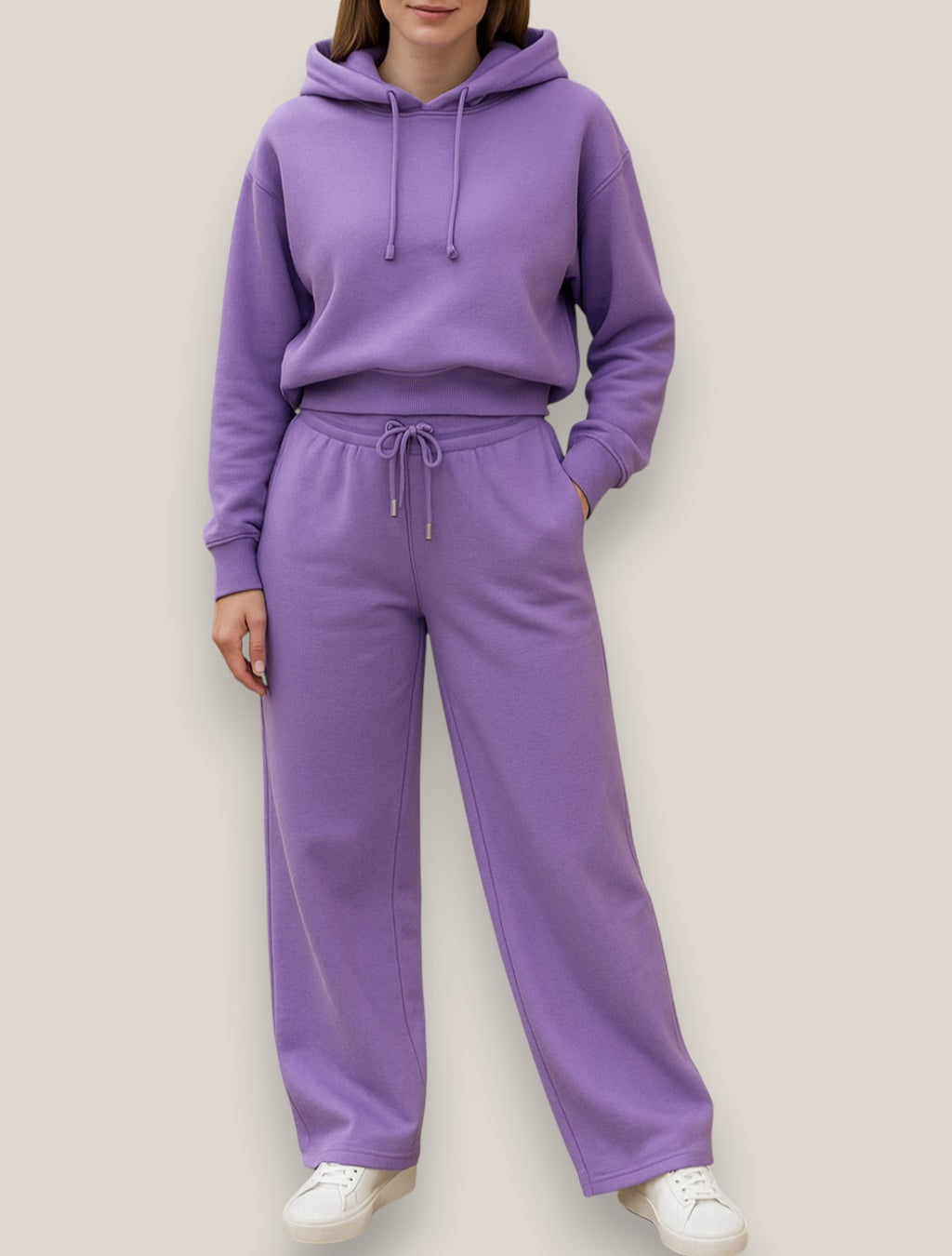 Harper | Women’s  Hoodie Jogger Set, Two-Piece Casual Winter Tracksuit, Warm Loungewear