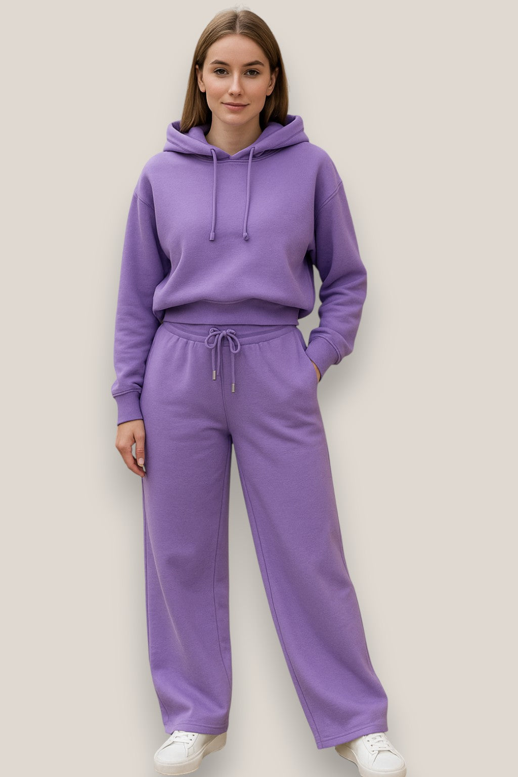 Harper | Women’s  Hoodie Jogger Set, Two-Piece Casual Winter Tracksuit, Warm Loungewear