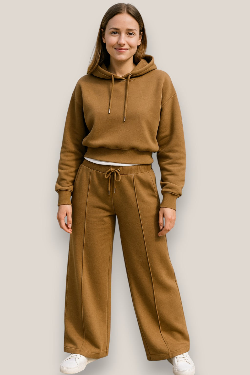 Harper | Women’s  Hoodie Jogger Set, Two-Piece Casual Winter Tracksuit, Warm Loungewear