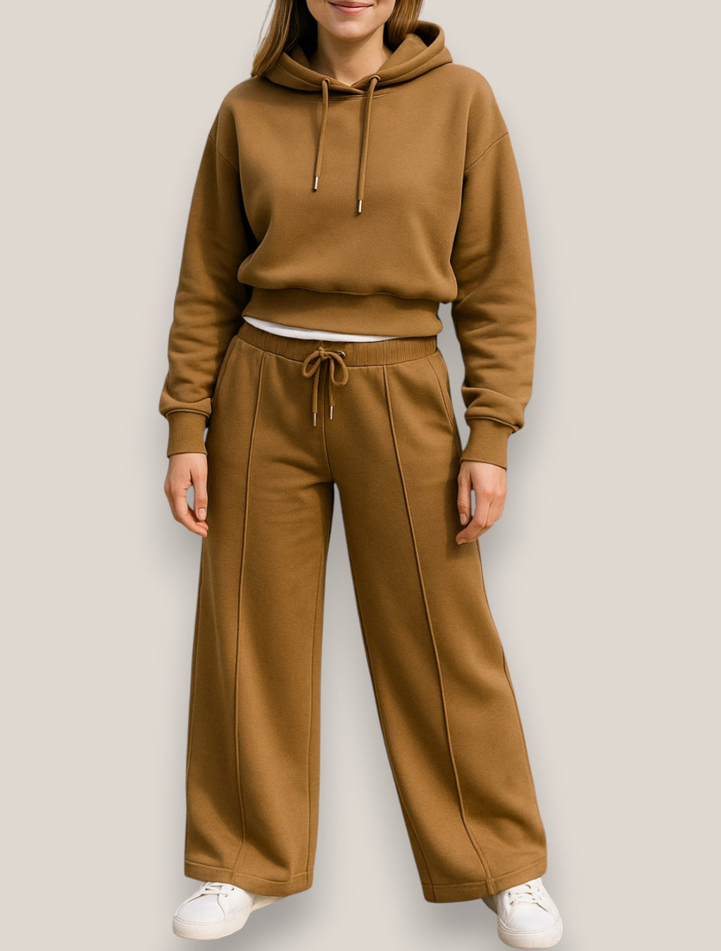 Harper | Women’s  Hoodie Jogger Set, Two-Piece Casual Winter Tracksuit, Warm Loungewear