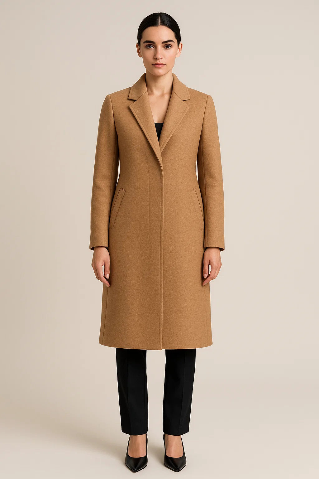 Clara | Tailored Wool Coat